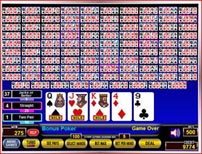 Video poker multi main et quitte ou double